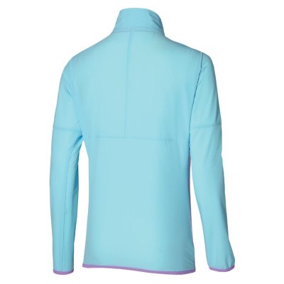 Cazadoras Mizuno Charge Printed Mujer - Turquesa Claro - Chile M897HEVGMT